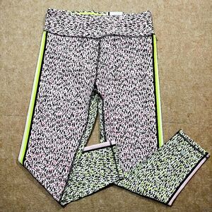 Dkny High Waist Confetti Print Leggings -B